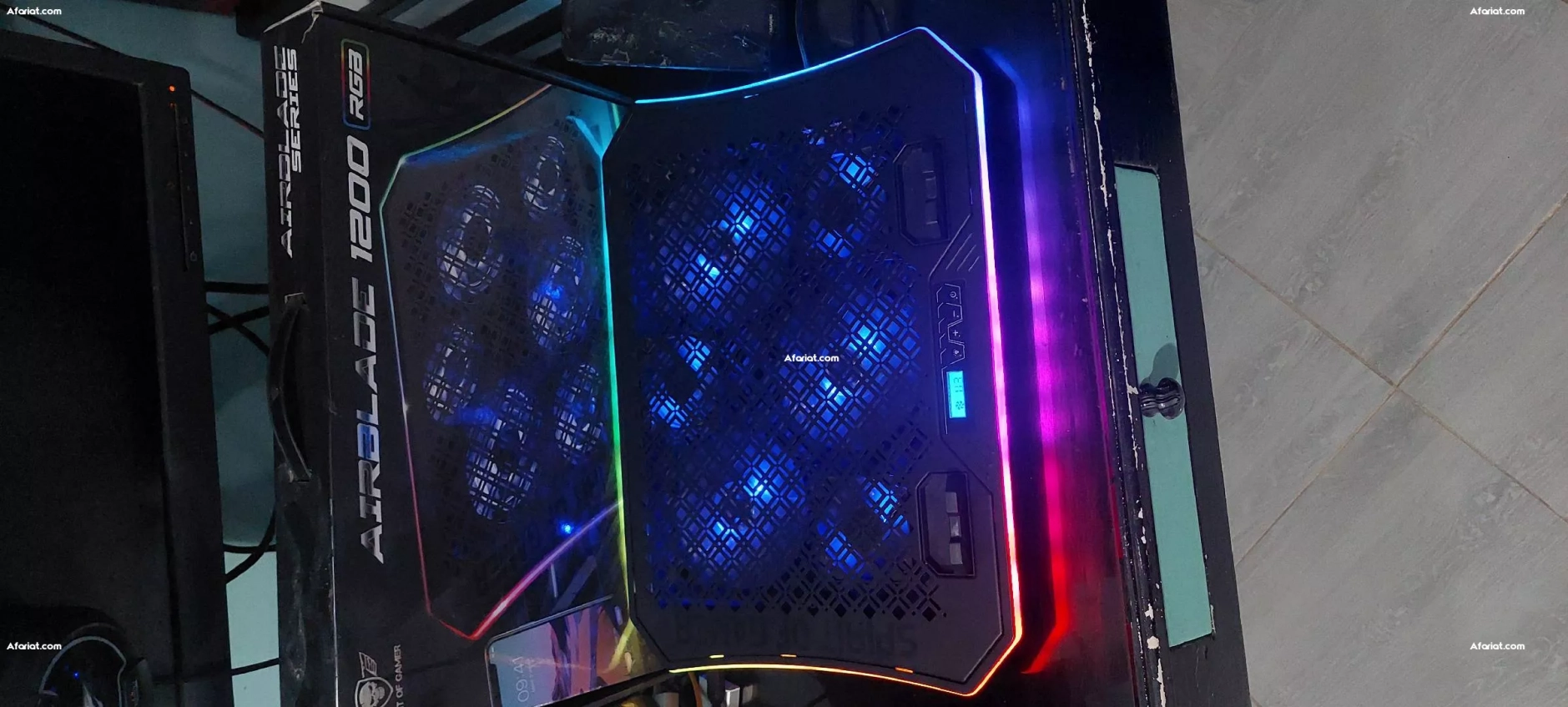 Support de Refroidissement RGB SPIRIT OF GAMER Airblade 1200 RGB