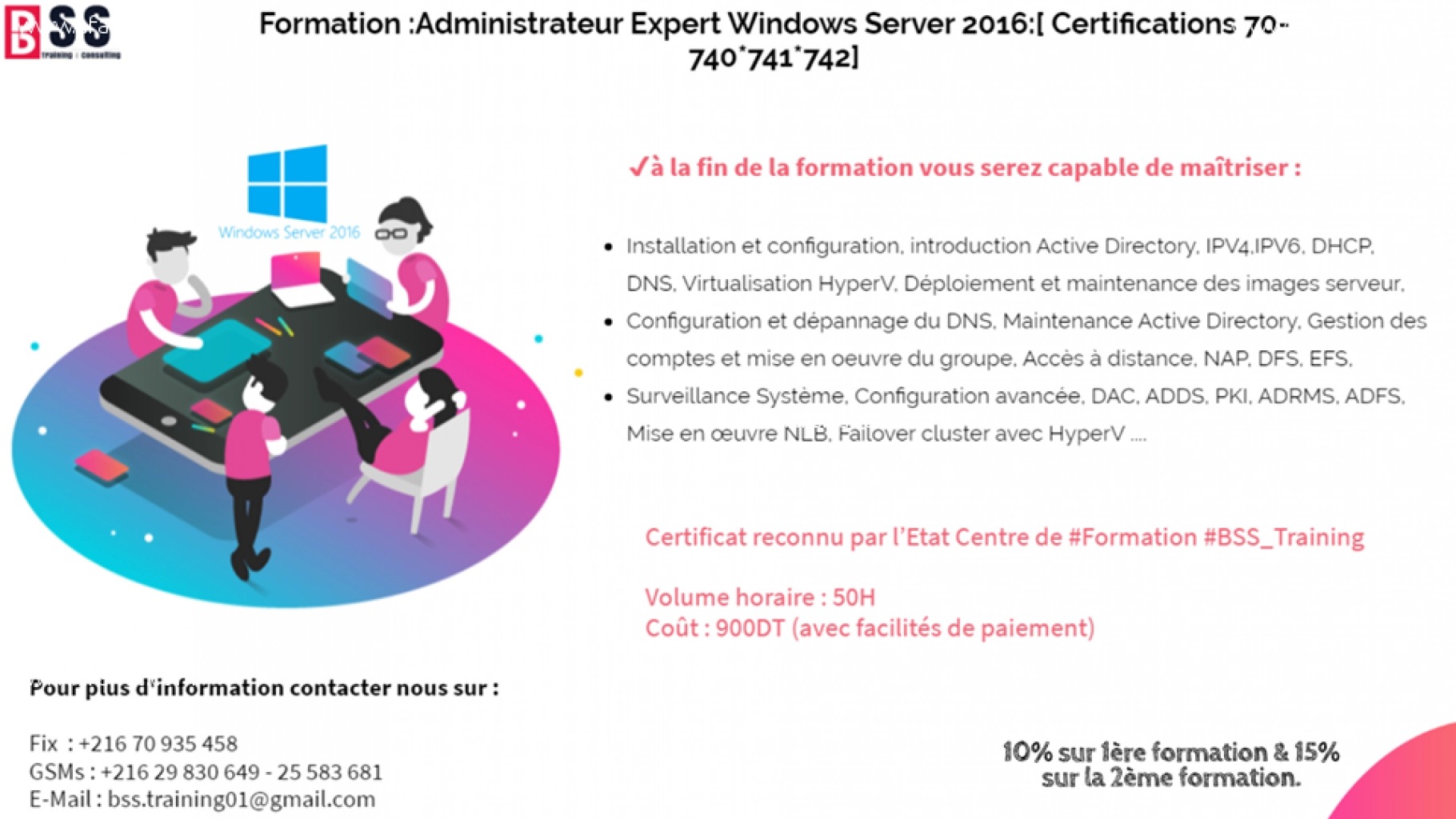 Formation: Administrateur Expert Windows Server 2016
