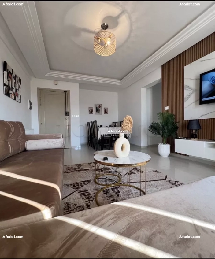 Appatement s+2 vue sur mer chott mariem