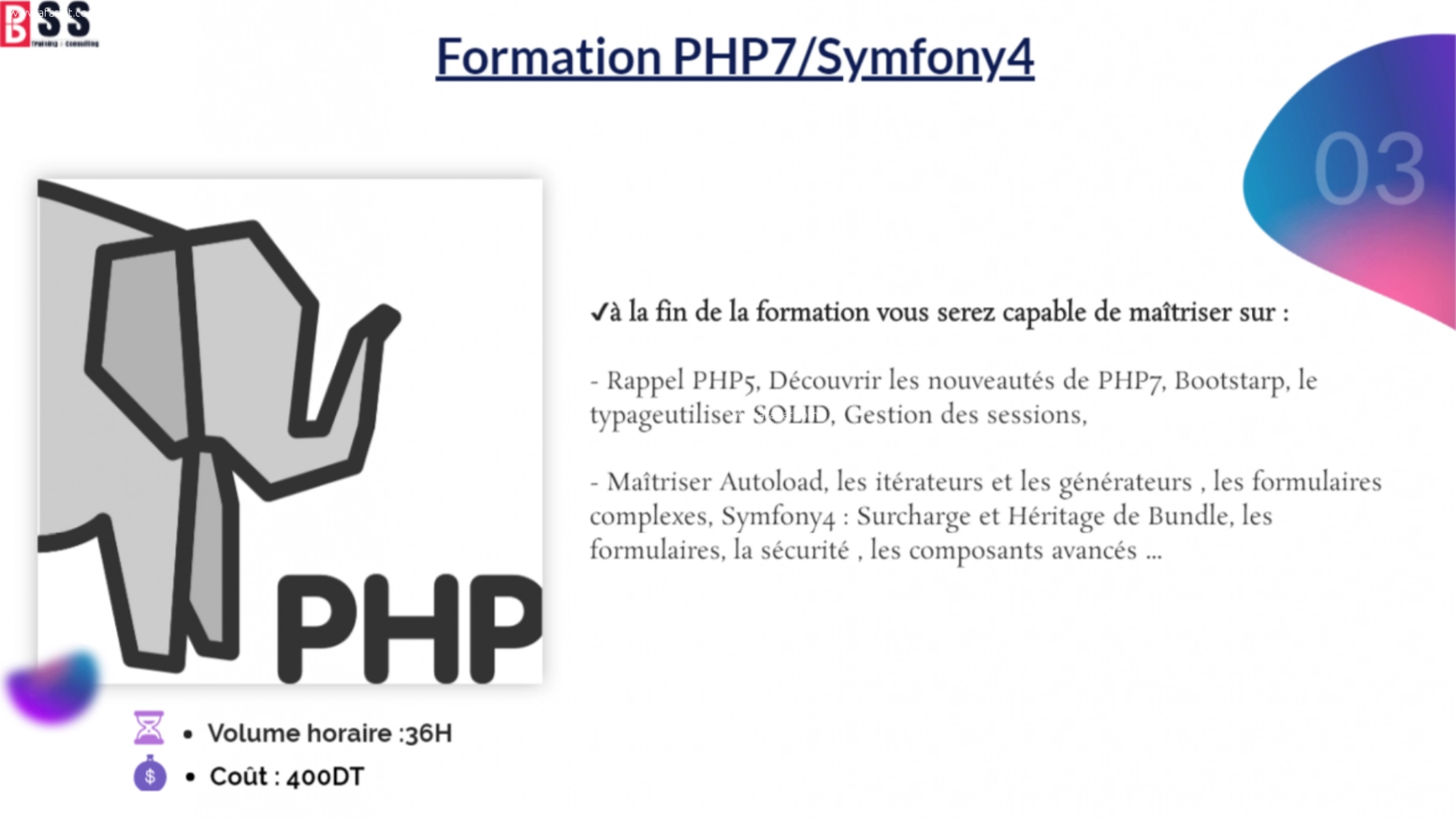 Développeur PHP7/Symfony4