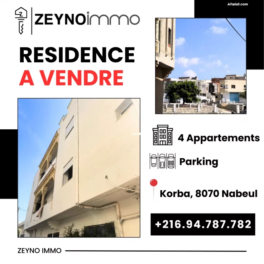 RESIDENCE A VENDRE