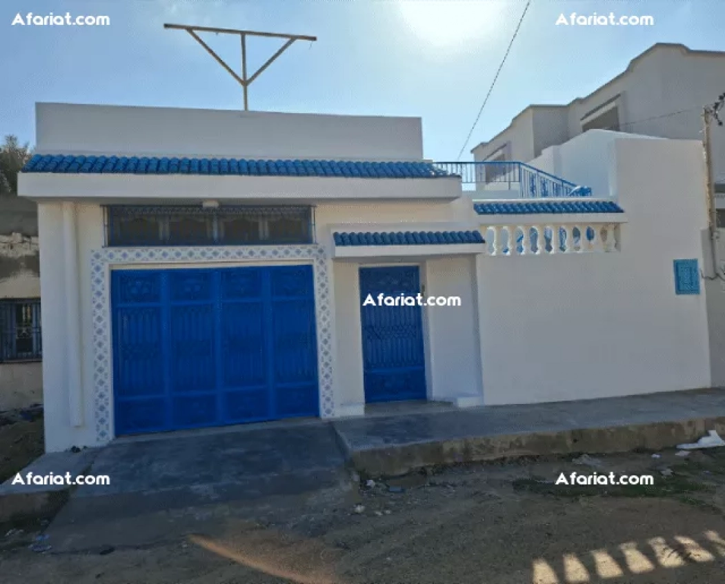 Maison avec garage à kerkennah