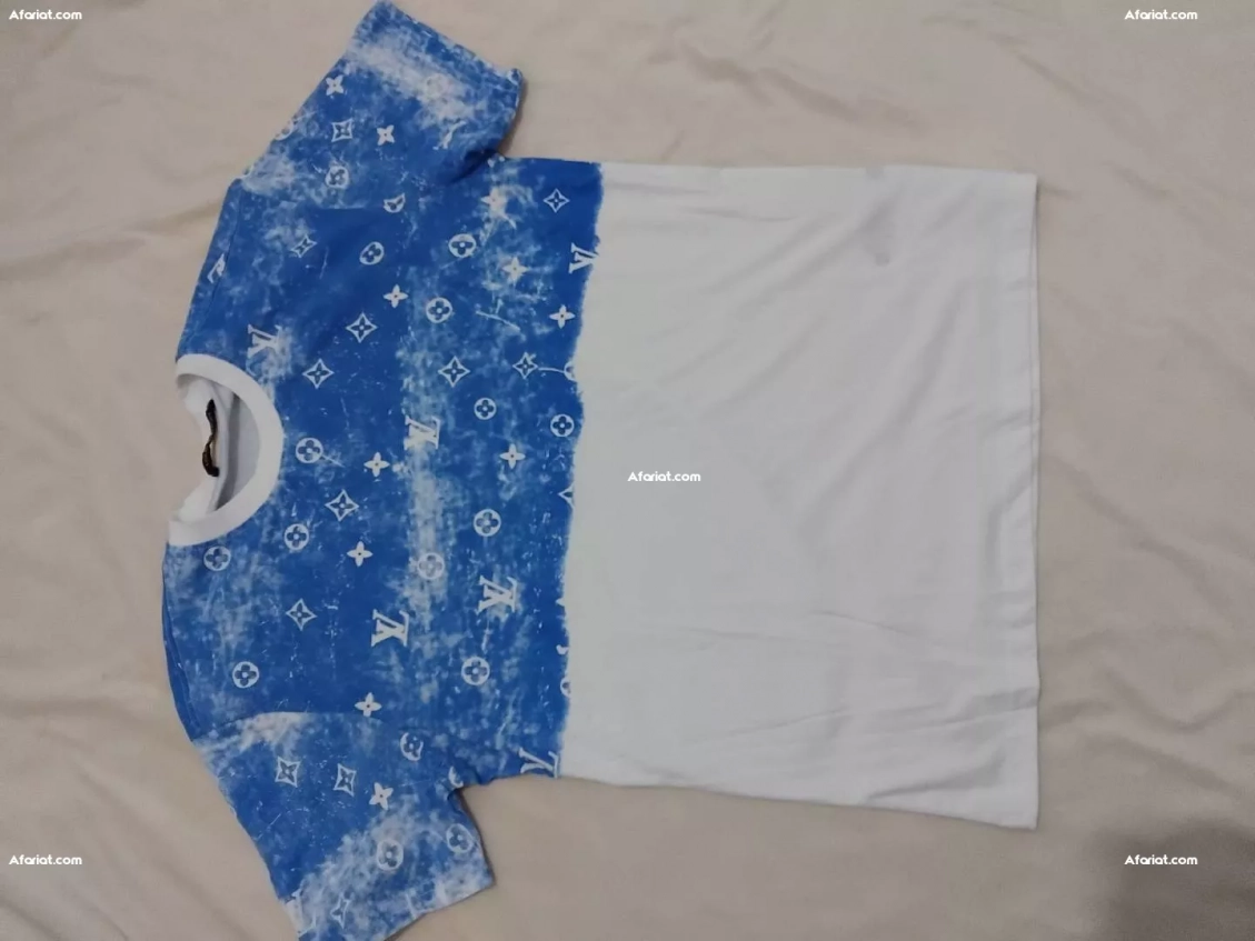 À vendre pull Blanc/Bleu YSL
