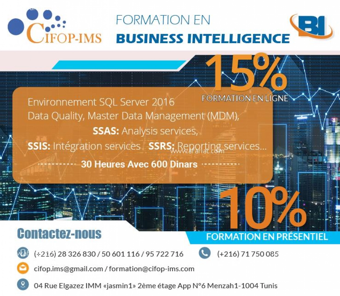 Réduction sur la Formation Business_Intelligence