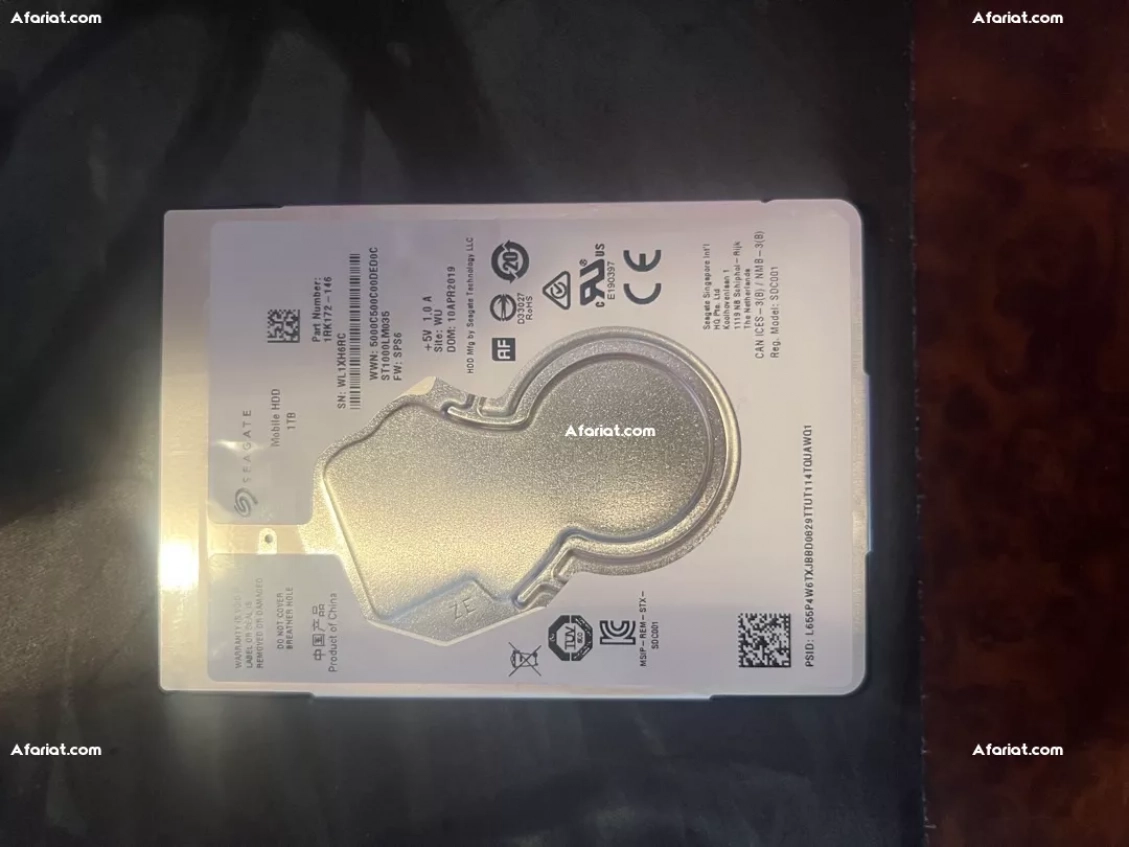 disque dur SEAGATE  1tb pc /ps3/4/xbox36