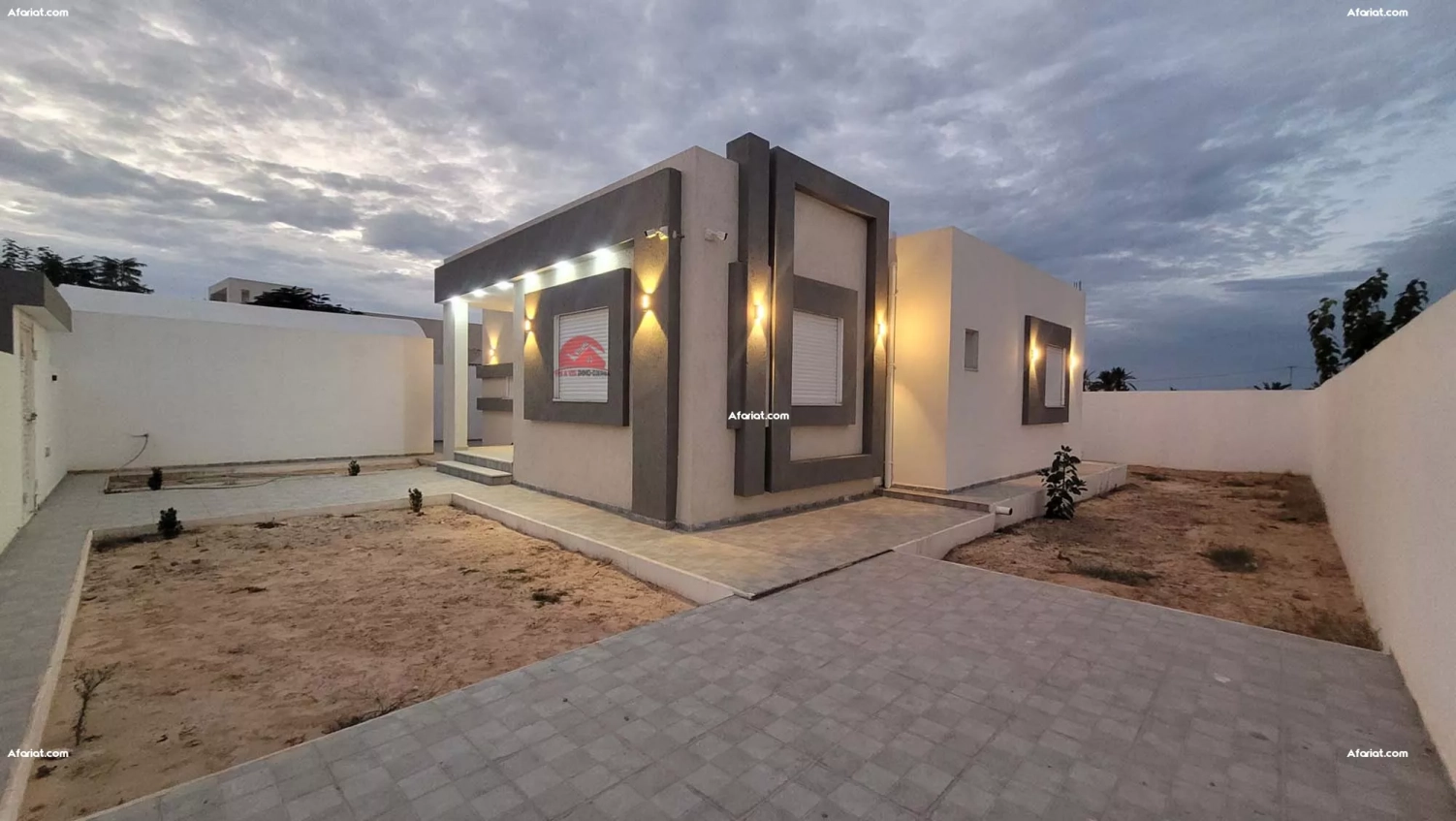 VILLA DE PLAIN PIED EN ZONE URBAINE À DJERBA