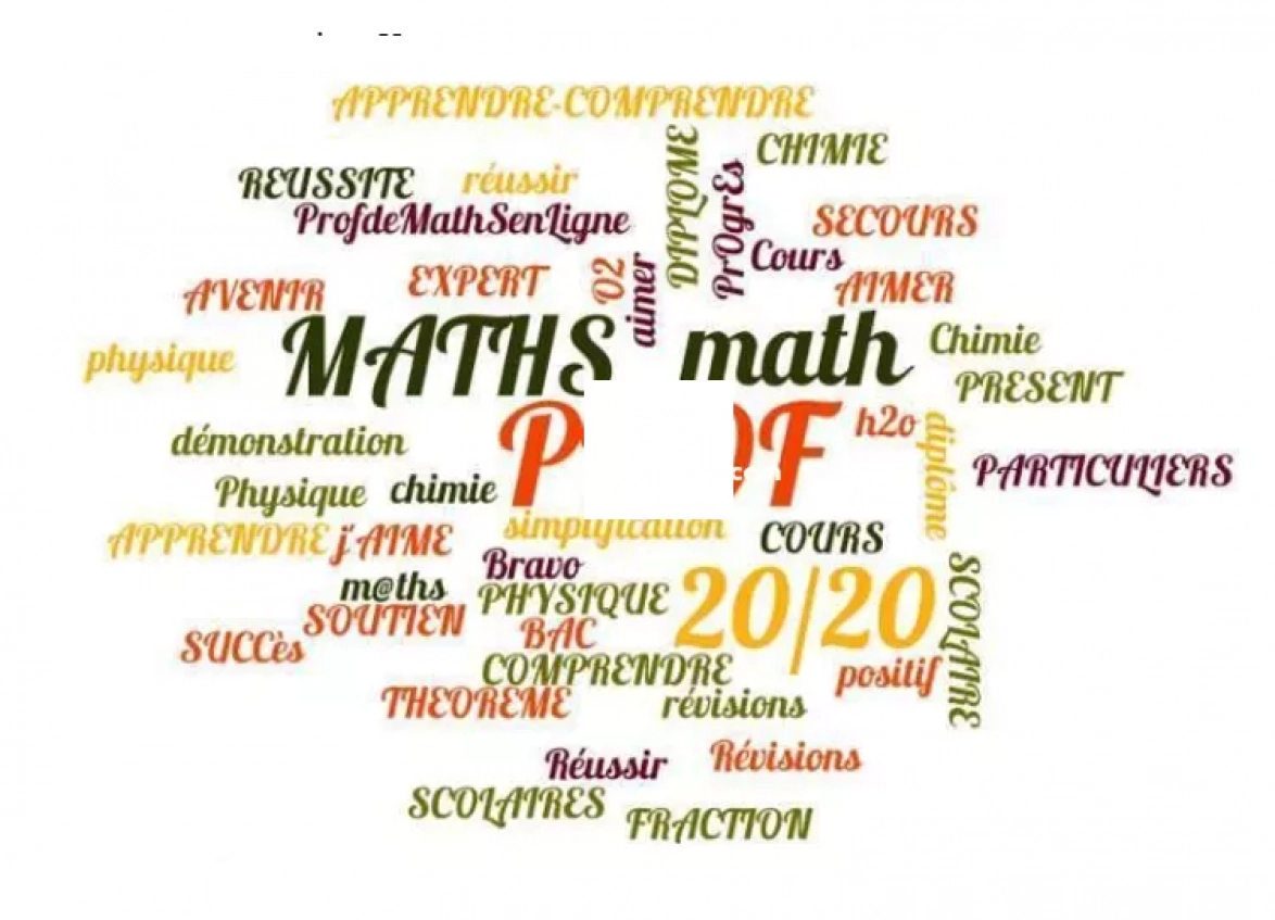 Cours Particuliers : Physique, Chimie, Maths FR & TN