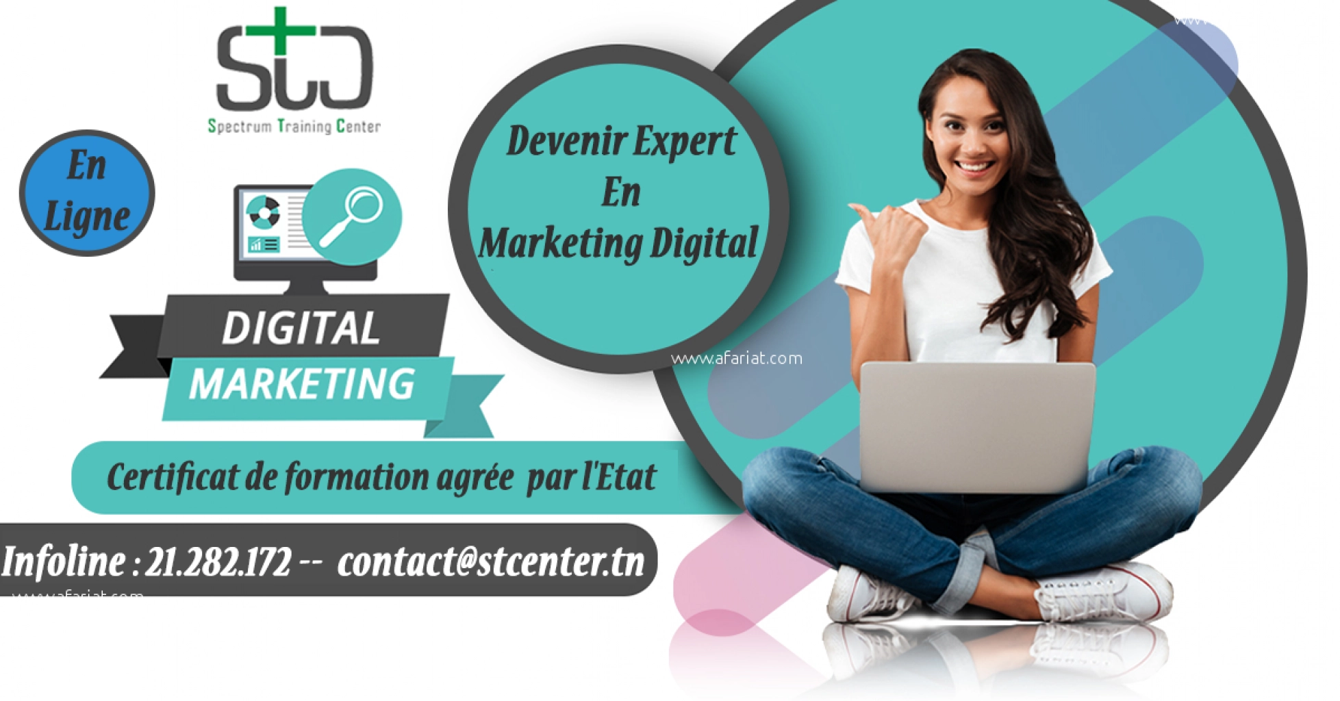 Formation marketing digital en ligne