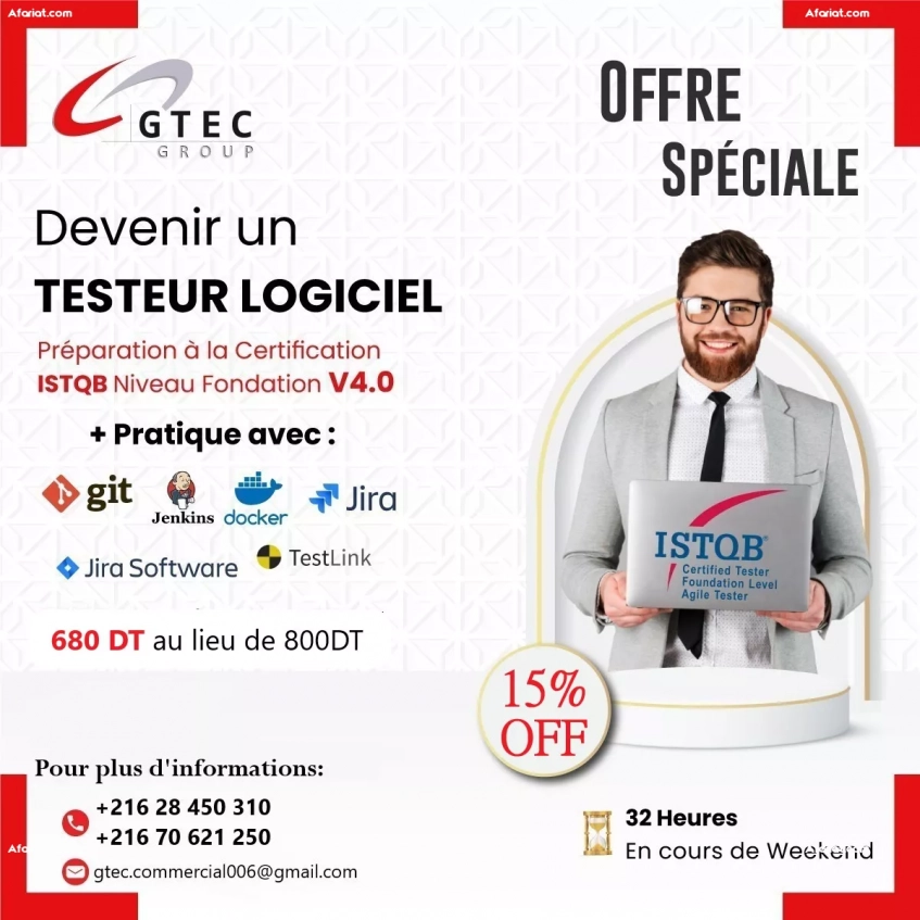 Devenez Testeur Logiciel Certifié ISTQB