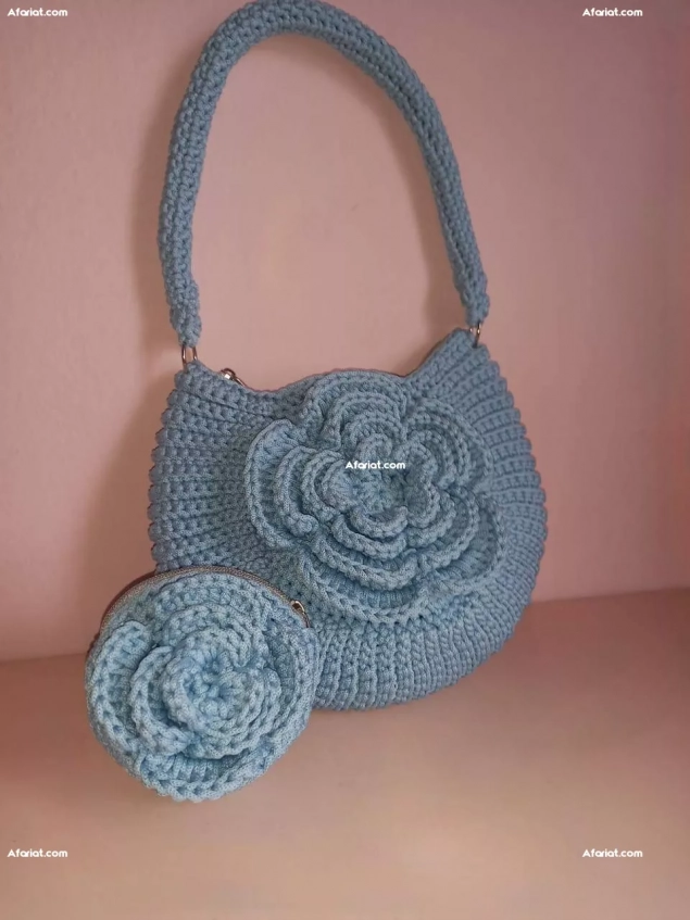 sac à main en crochet