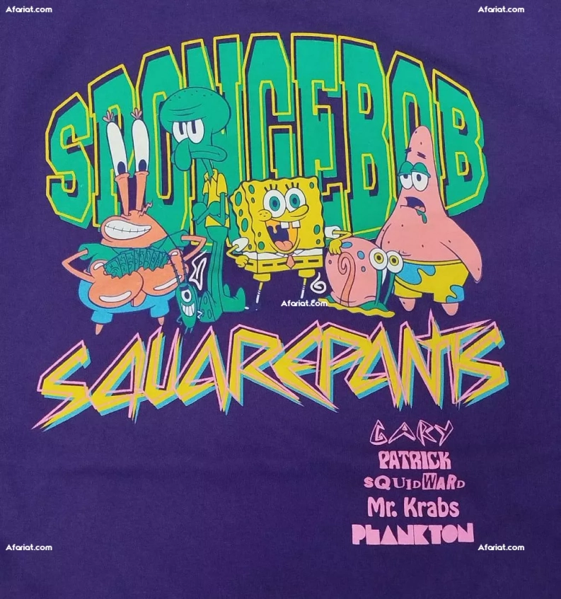 T-shirt spongebob