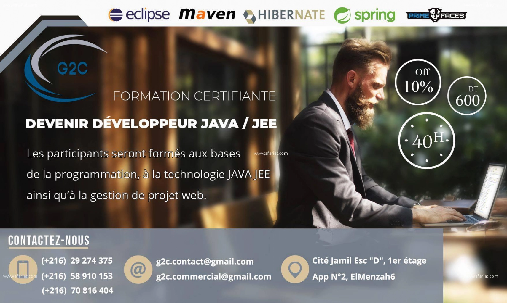 Formation développement Java / JEE