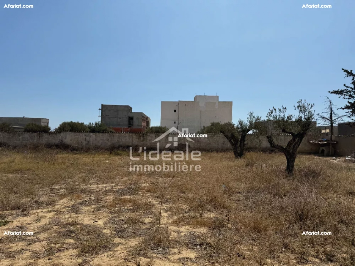 Terrain à Batir à Mrezgua Hammamet Nord