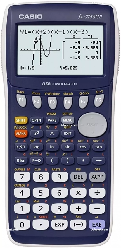 Calculatrice graphique Casio fx-9750GII