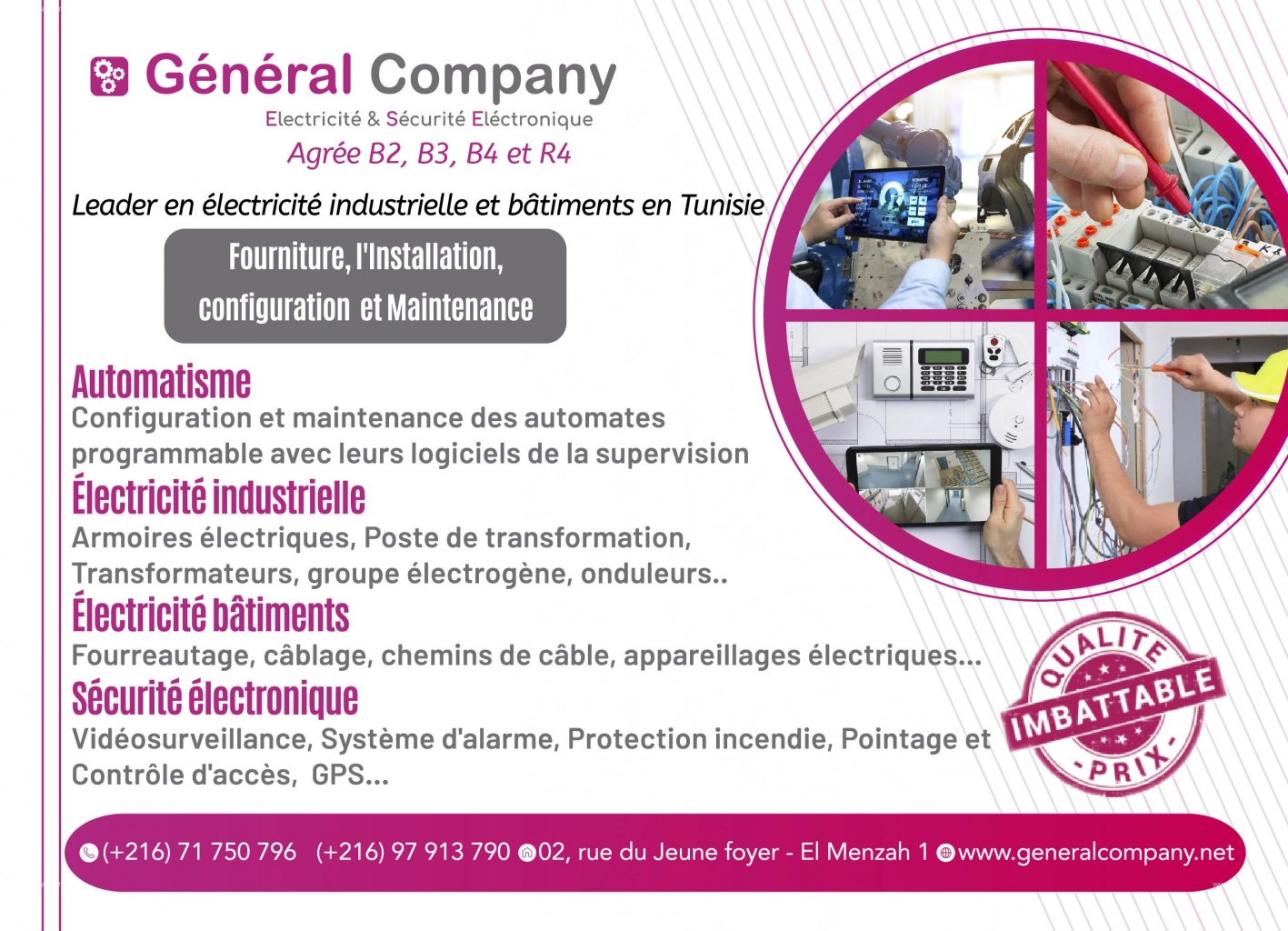 GENERAL COMPANY: Protection Incendie