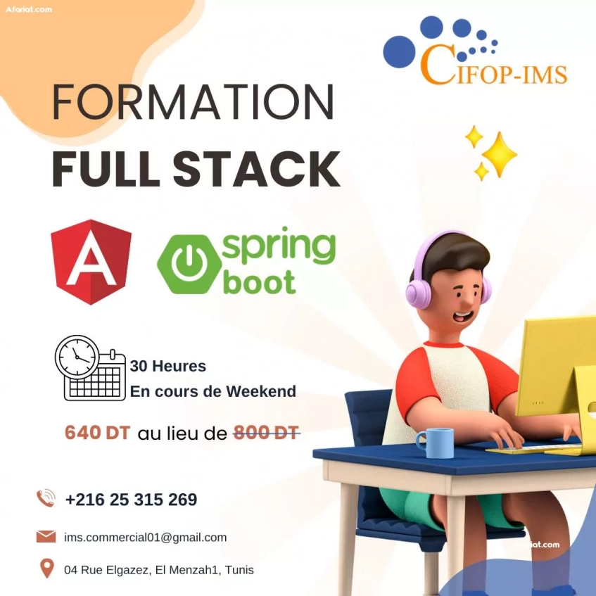 Formation Fullstack Angualr & Spring Boot
