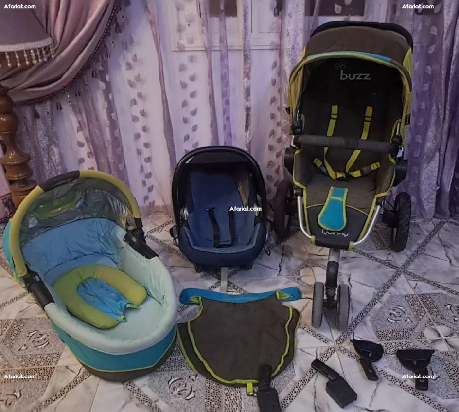 poussette trio quinny