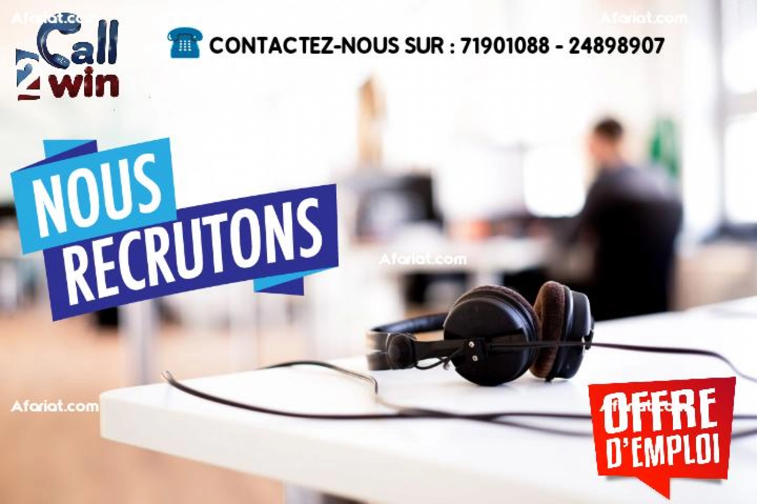 Recrutement des Téléprospecteurs