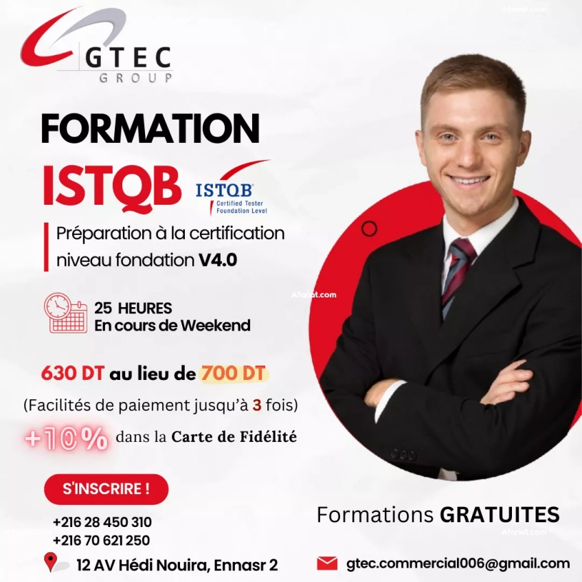 formation ISTQB Foundation Level V4.0