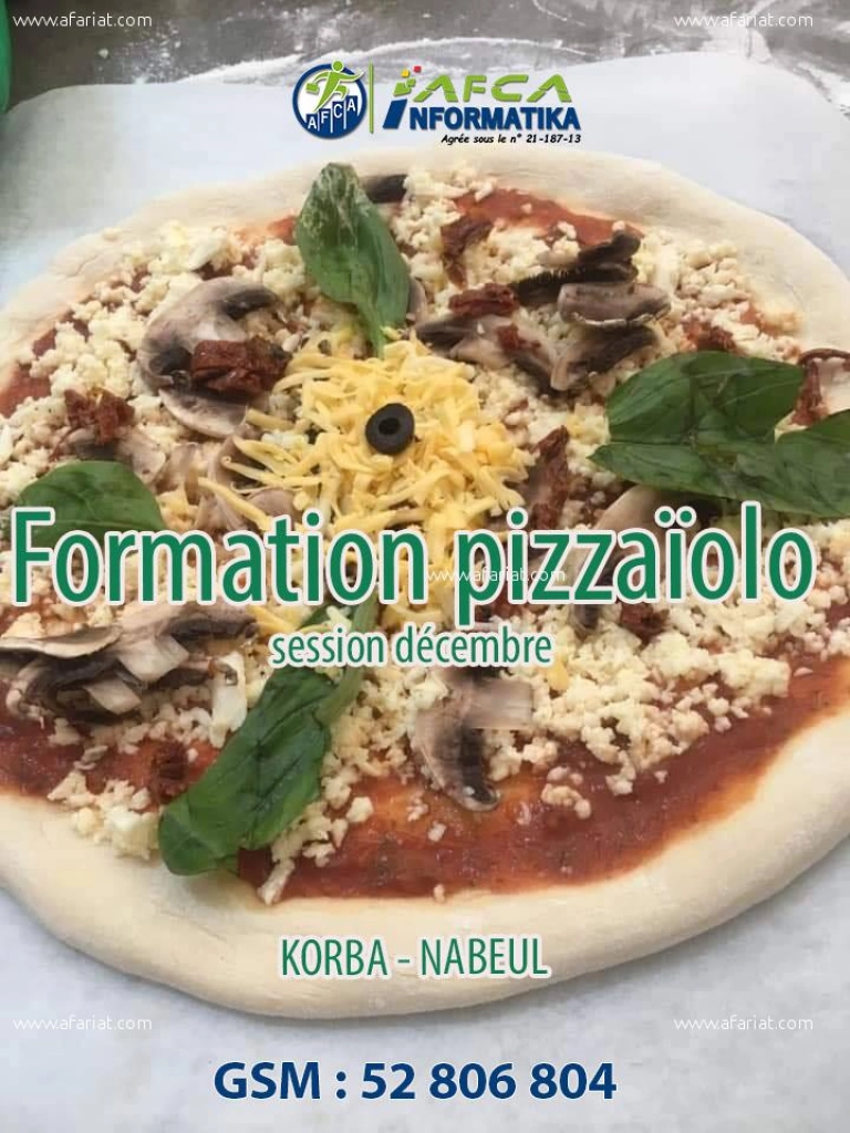 Formations professionnelles au métier de pizzaïolo