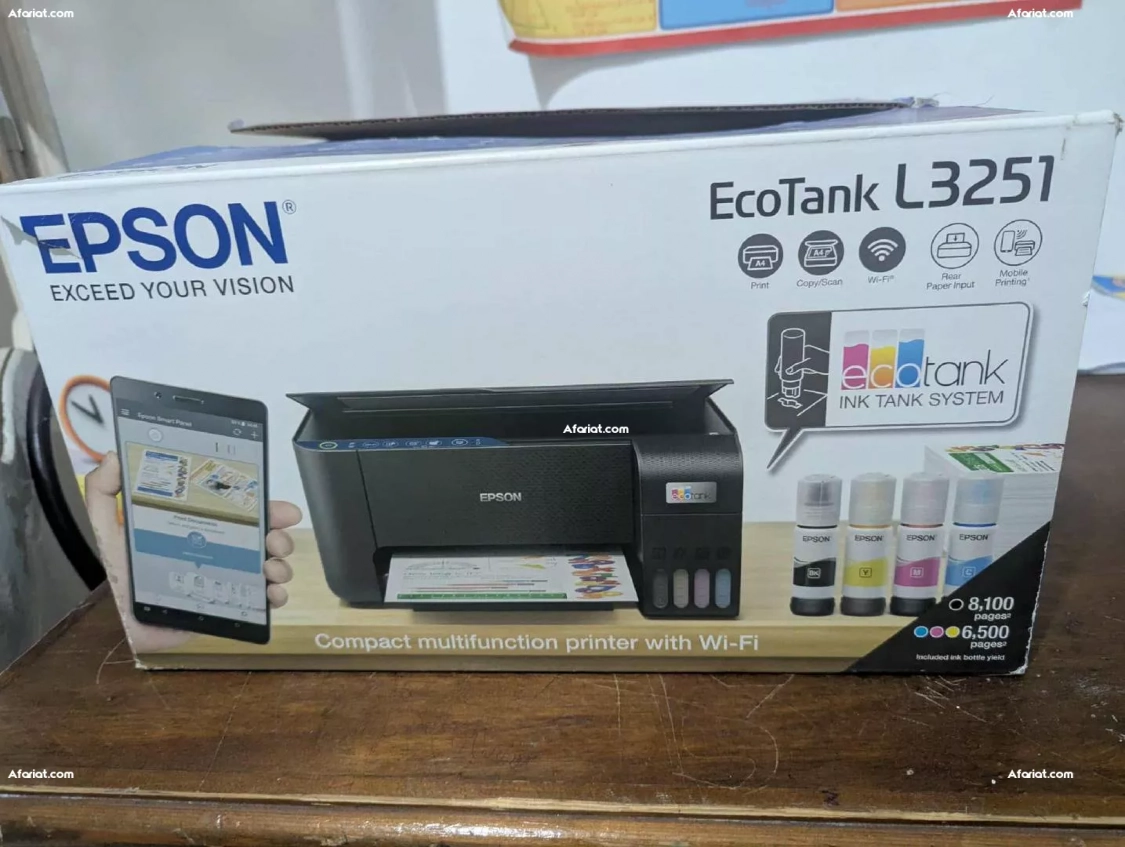 imprimante Epson ecotank 3 en 1 presque neuve