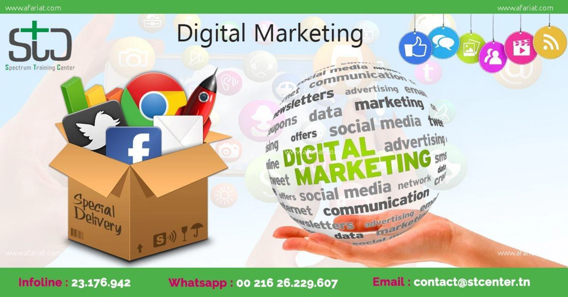 Marketing digital en ligne