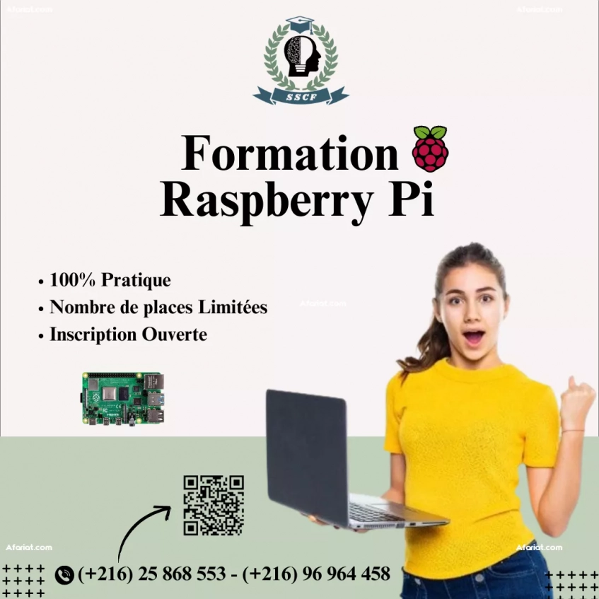 Formation Certifiée Chez SSCF En Raspberry Pi