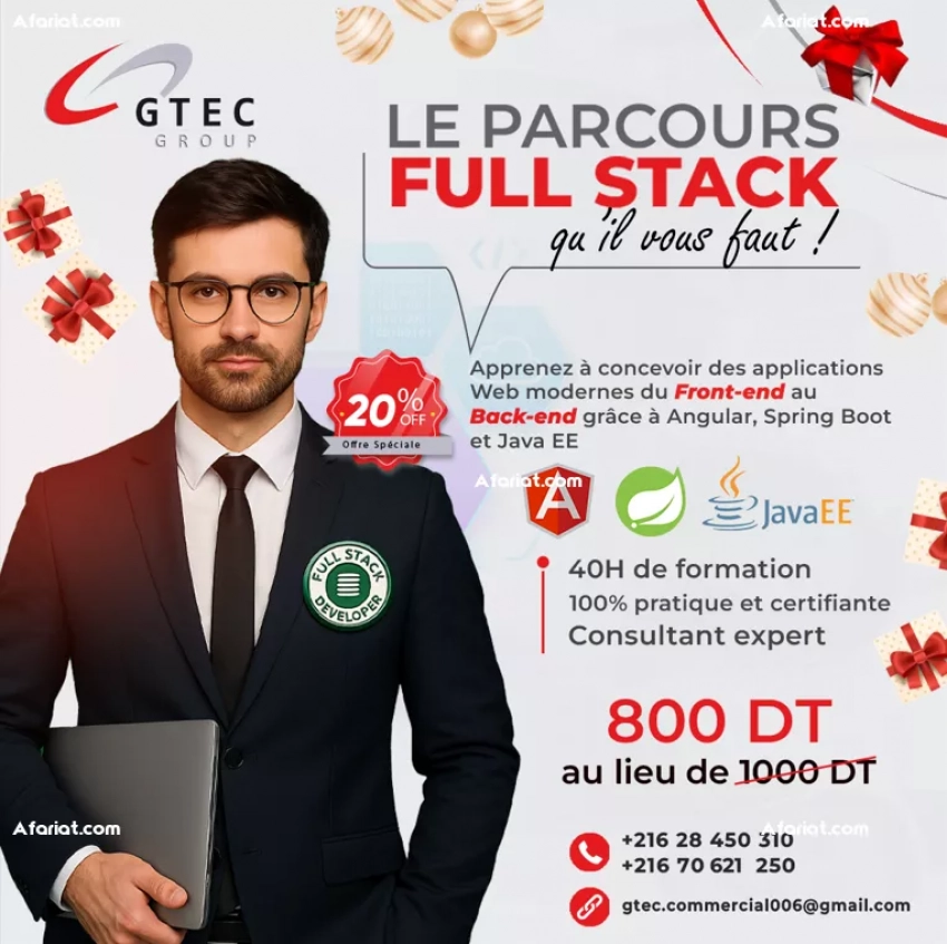 Devenez développeur FullStack