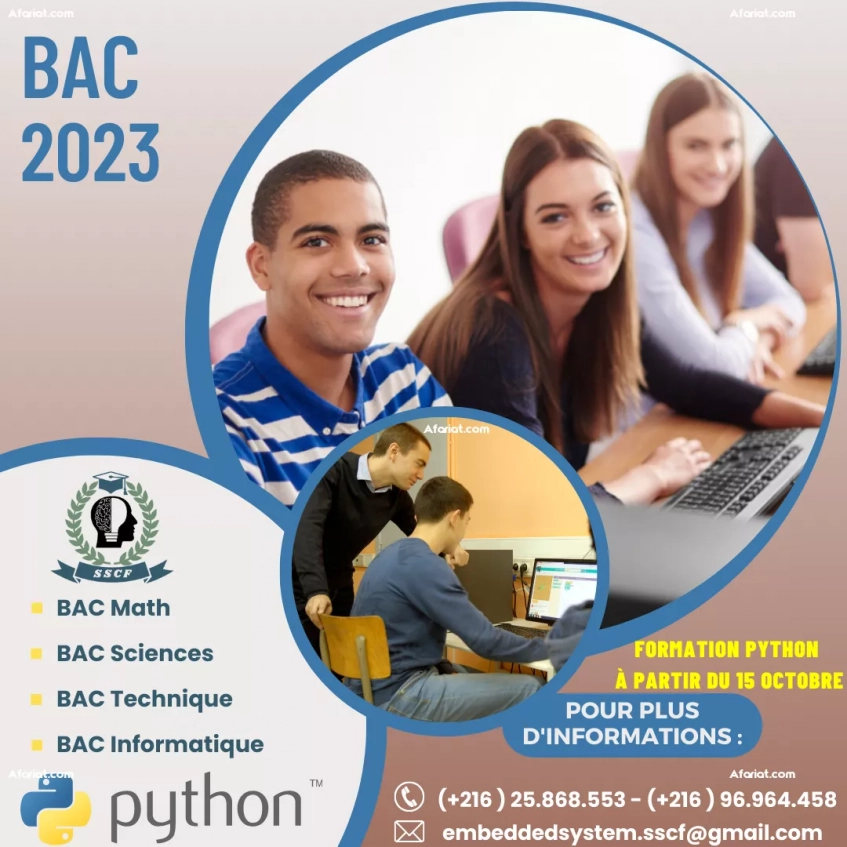 Préparation Python BAC 2023