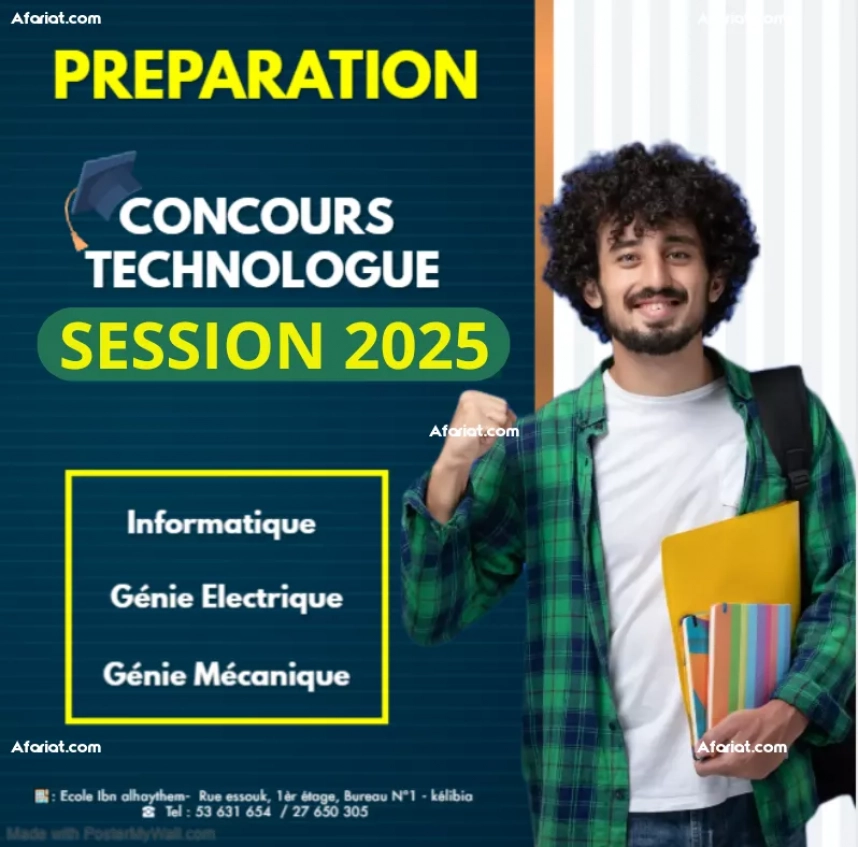 Préparation Concours Technologue