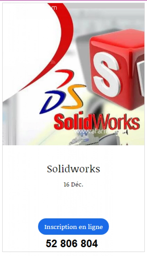 Formation SolidWorks