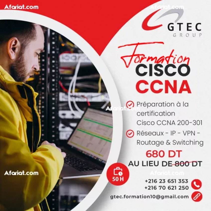 Formation CISCO CCNA 200-301