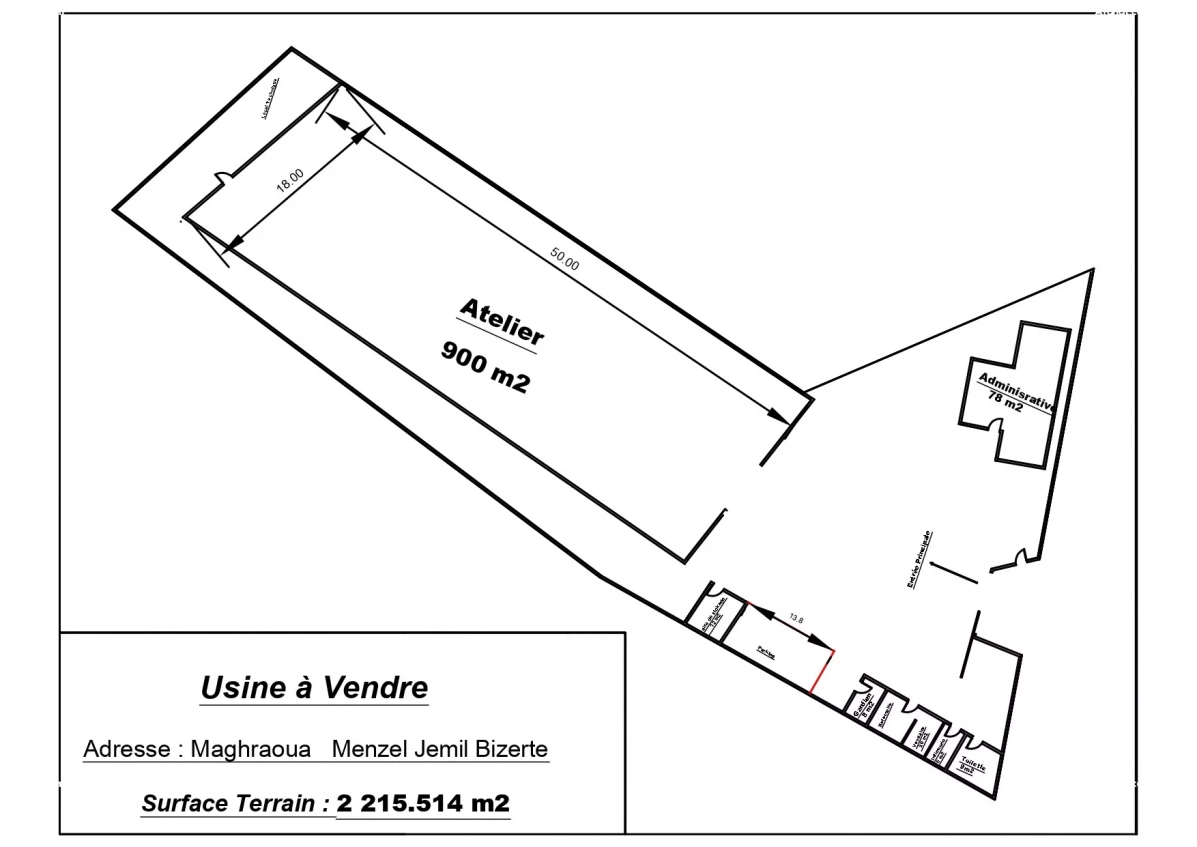 Terrain + Usine + Machine en fonction