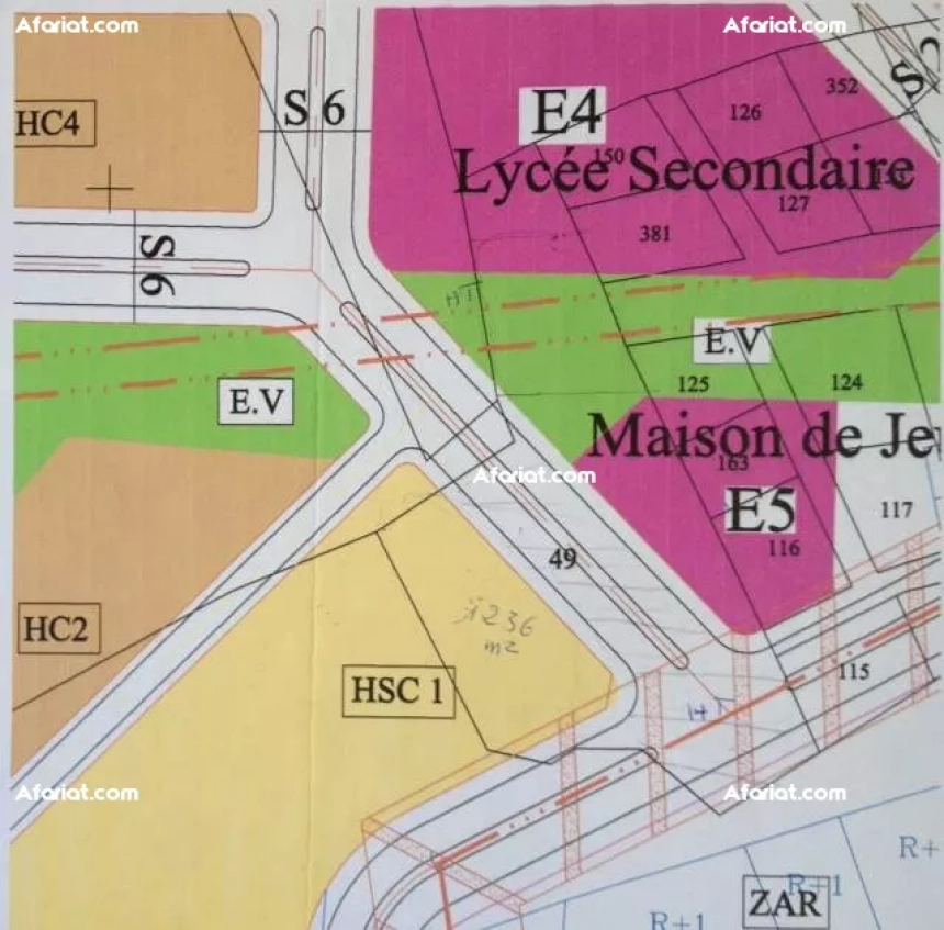 vente lot de terrain 300 m