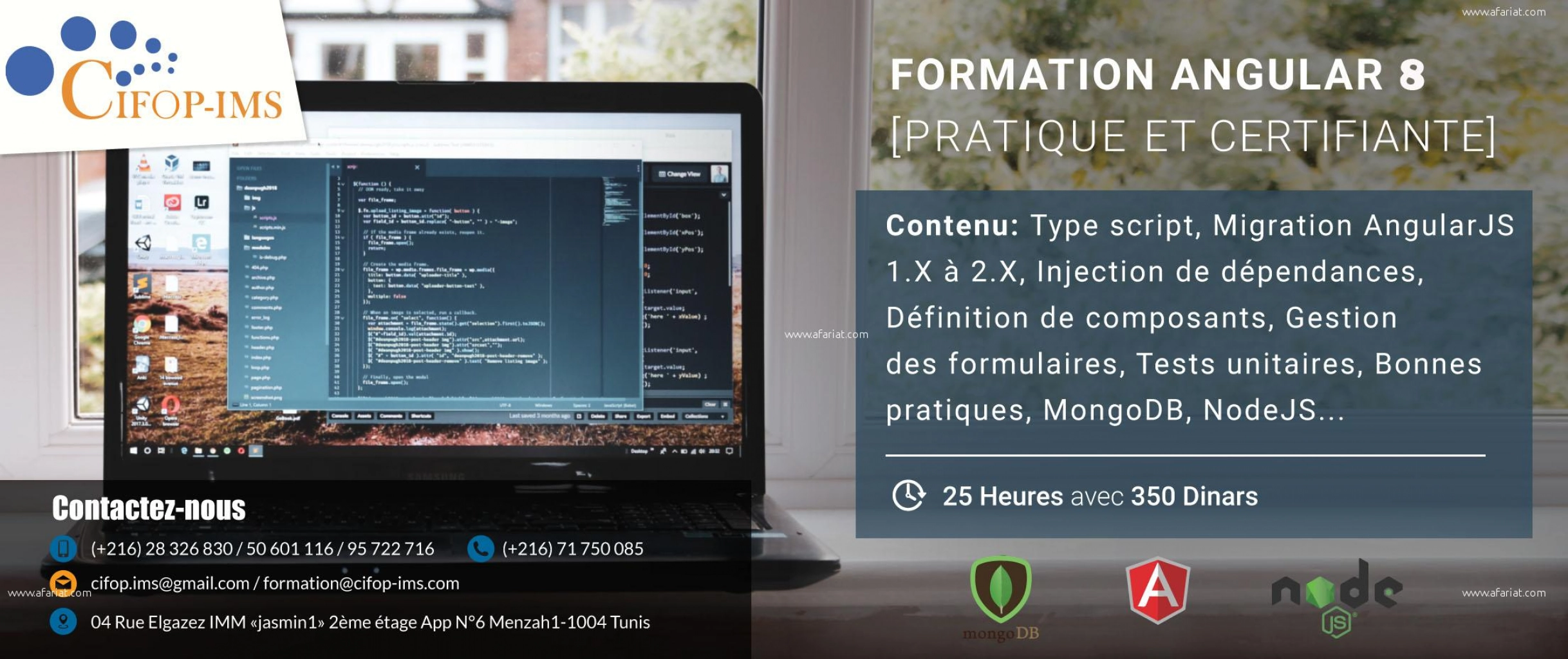 Formation en Angular 8