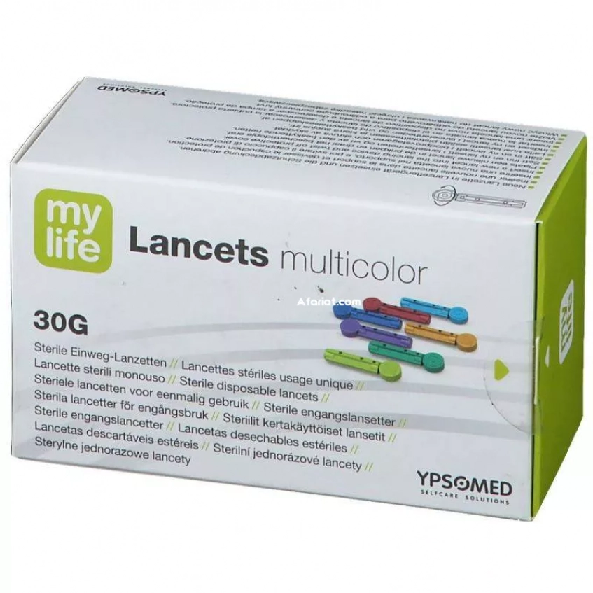 lancets multicolor 30G
