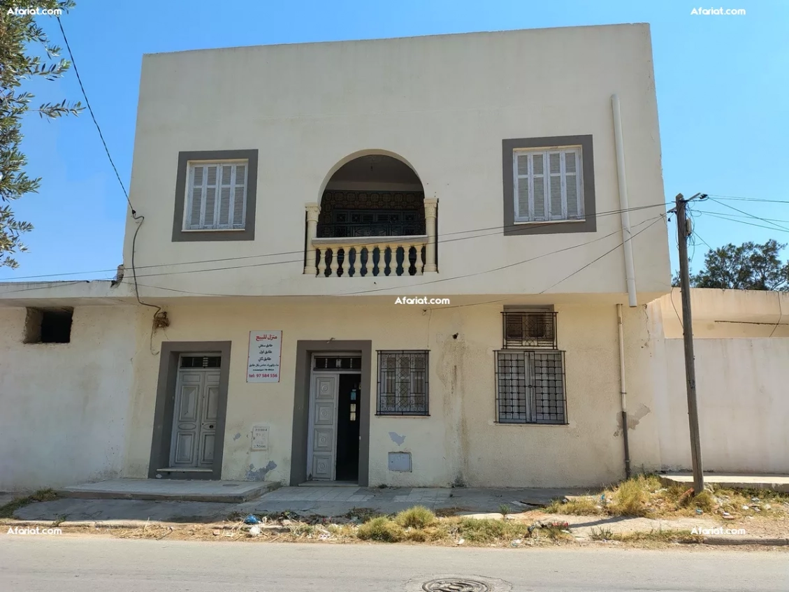A VENDRE MAISON KSOUR ESSEF 15 MN CENTRE VILLE