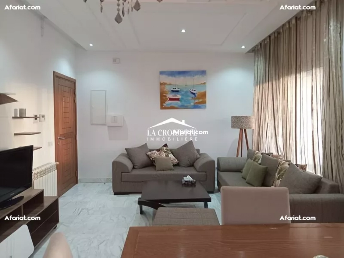 Appartement S+2 meublé aux Jardins de Carthage ZAL1300