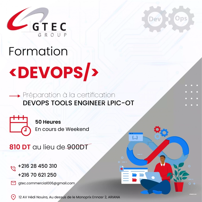 Formation DevOps Tools Engineer 701-100