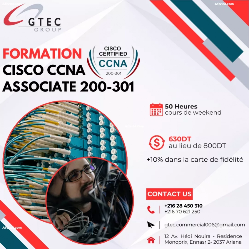 Formation Cisco CCNA Associate [ 200-301]