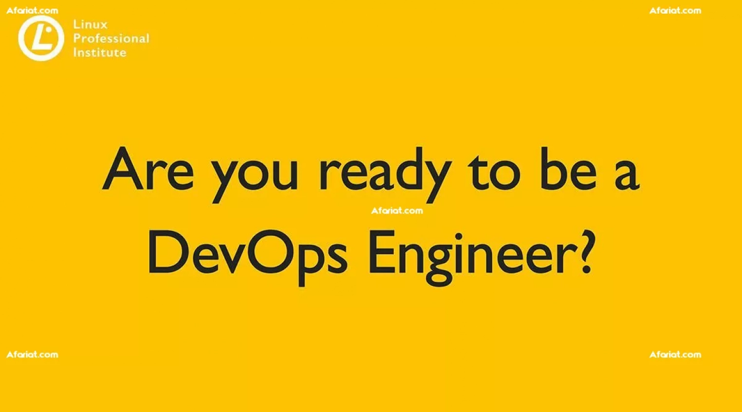 Formation Devops Tools Engineer