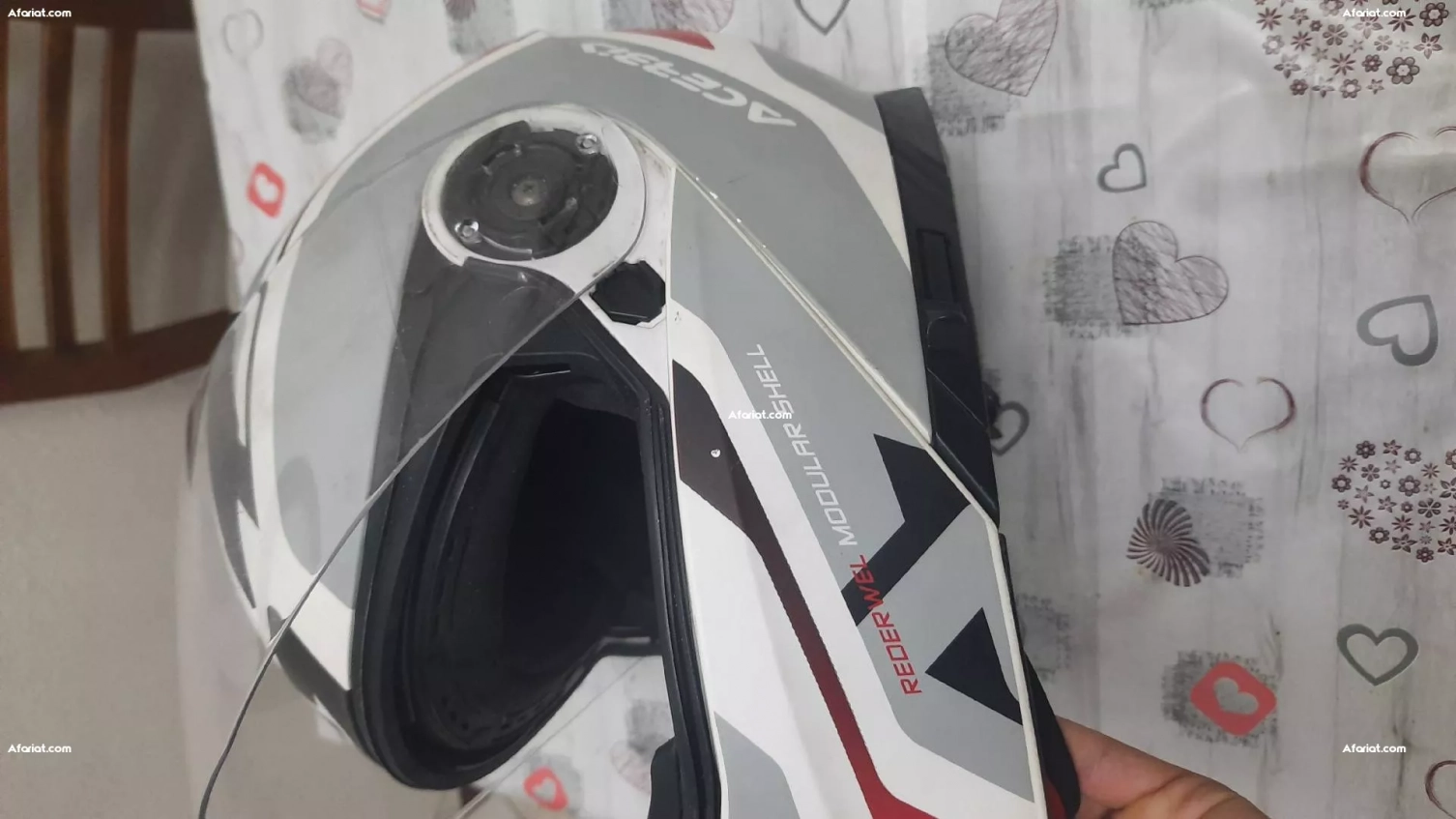 casque moto réglable