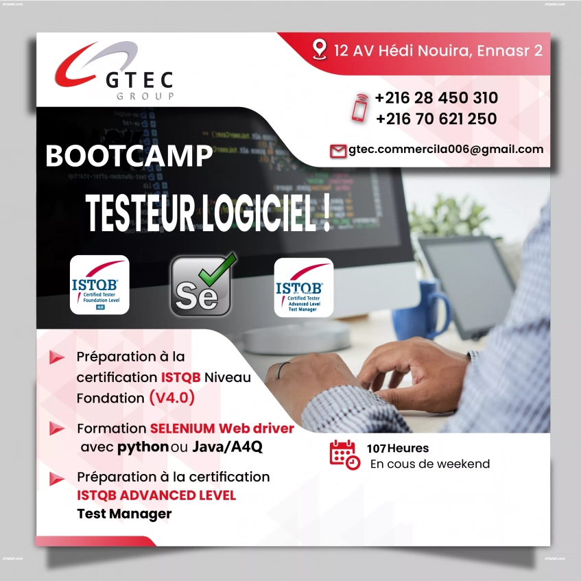 Bootcamp Testeur Logiciel