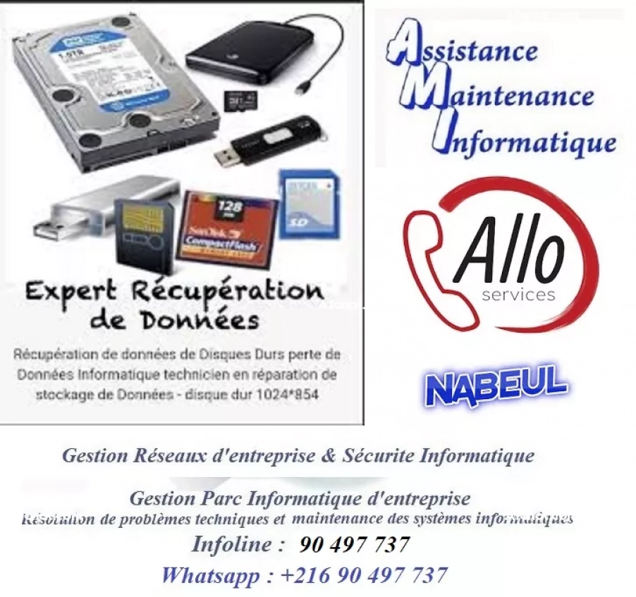 Expert récupération de données