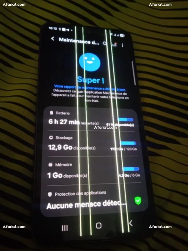 s21 fe 5g stockage 128g ram 6