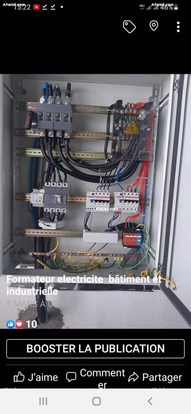 soutretance  maintenance electrique