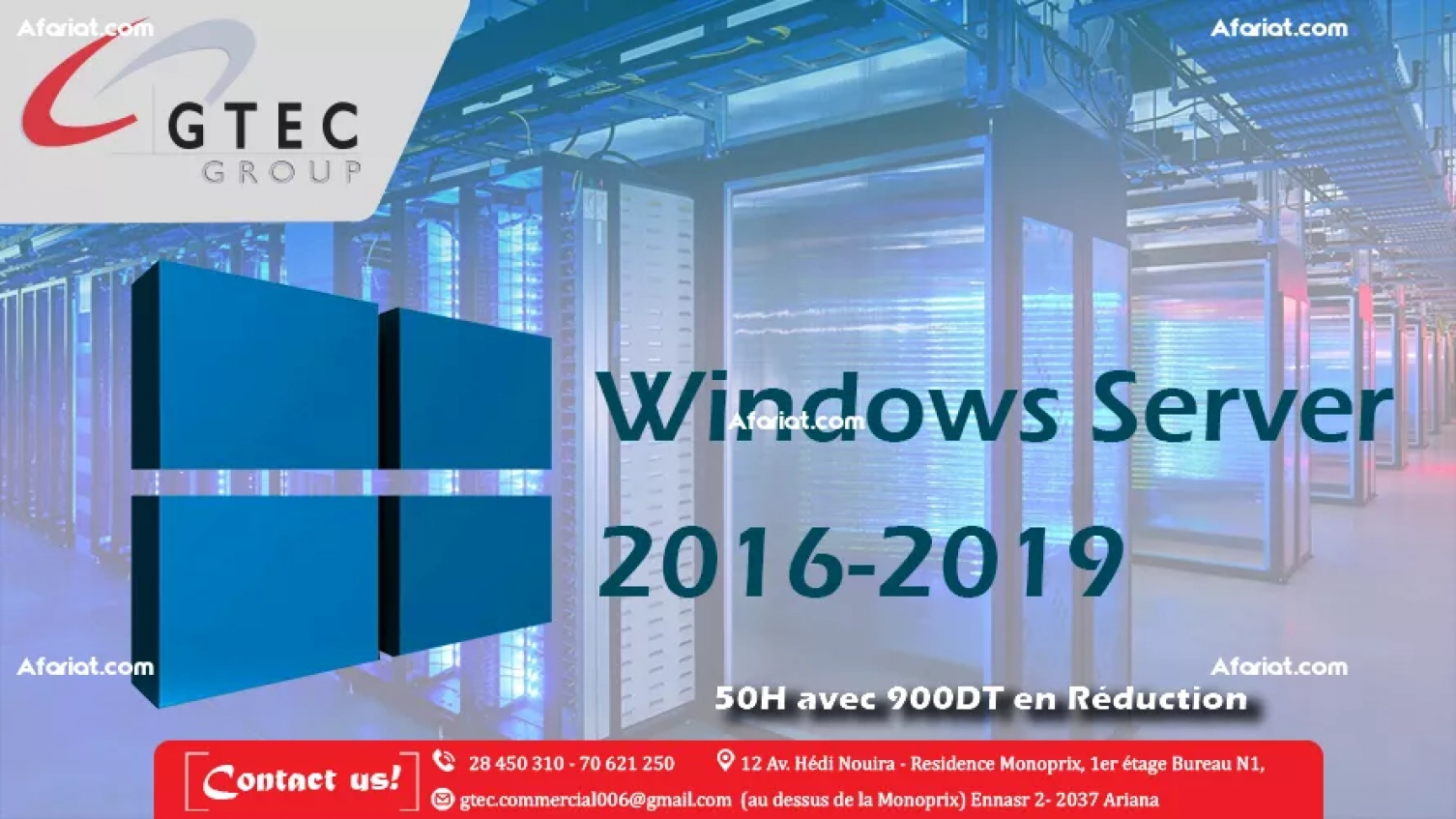 Formation certifiante en Windows Server 2016 / 2019