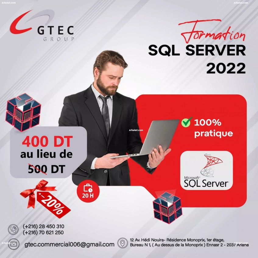 Maitriser base de données SQL Server 2022