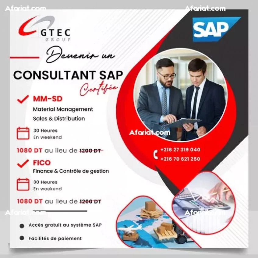 Formation en SAP Tunisie