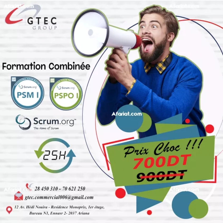 Formation Agile Scrum Master et Product Owner